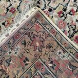 Persian wool and silk rug