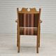 1960s, Danish design, armchair, oak wood, furniture wool.