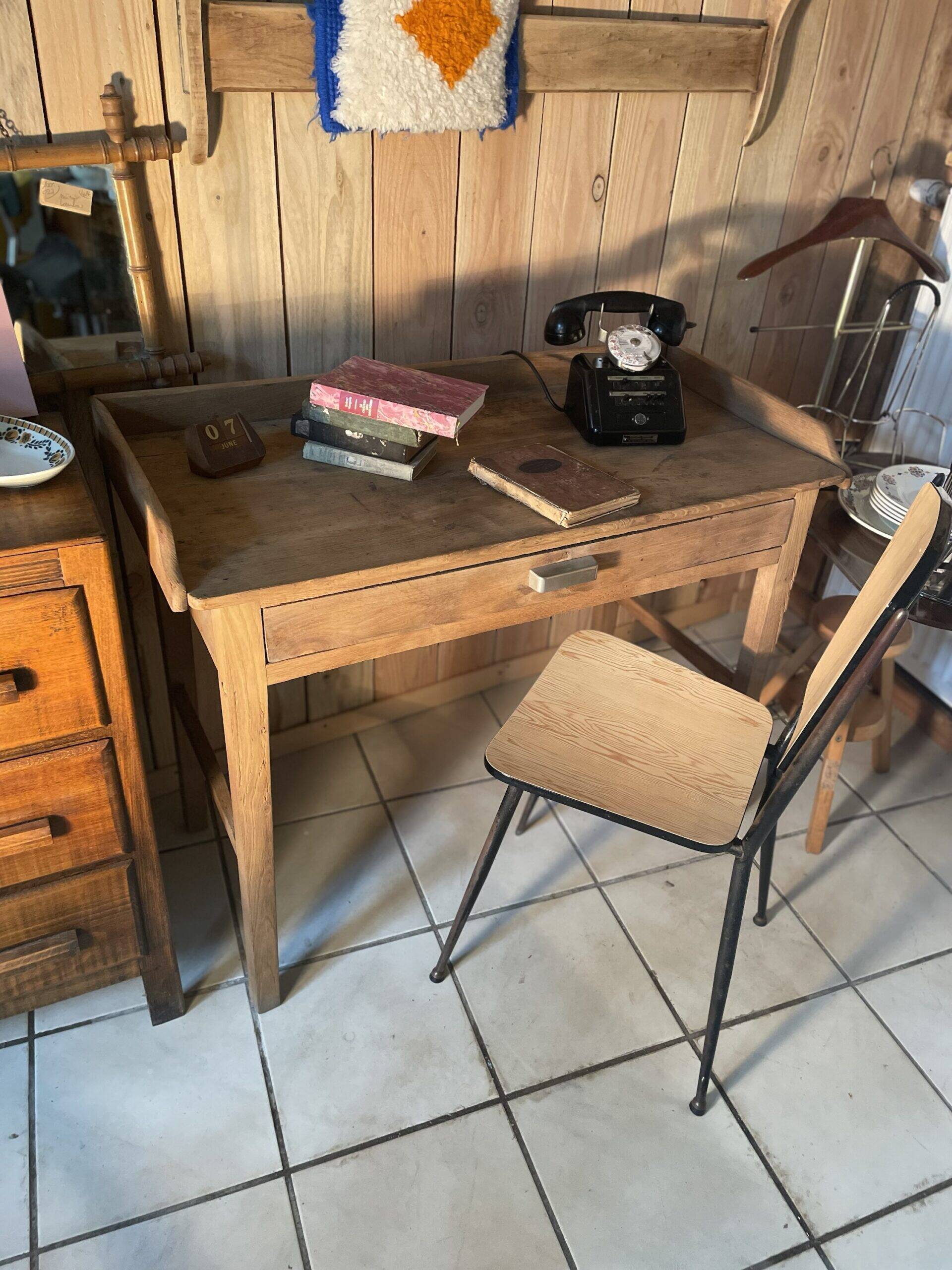 Bureau d’atelier en bois