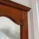 Antique wooden dressing table mirror – classic charm