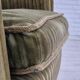1960s, Danish highback relax armchair, original condition, green furniture velour.