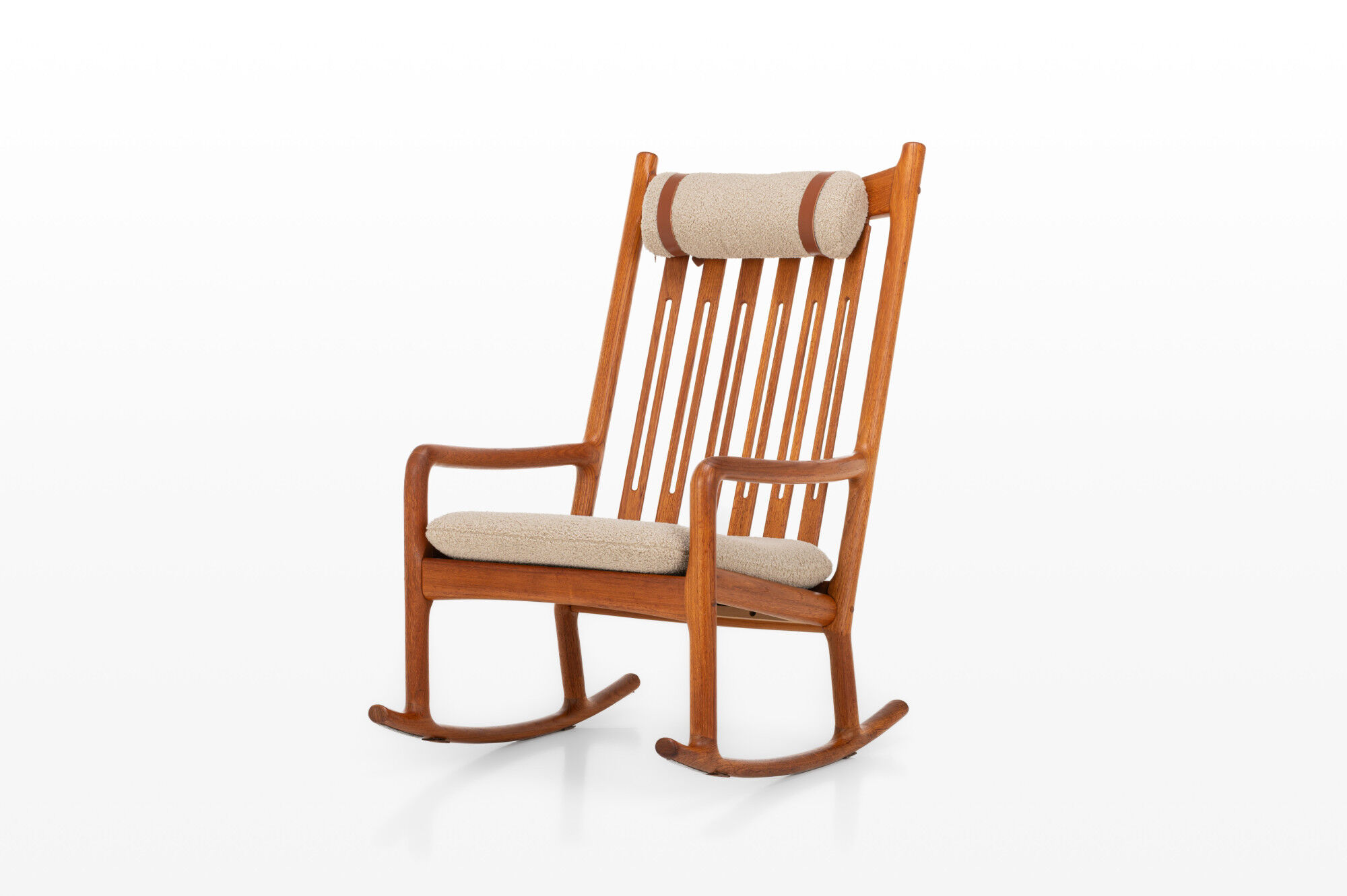 Rocking Chair by Hans Olsen for Juul Kristensen, Denmark, 1960s
