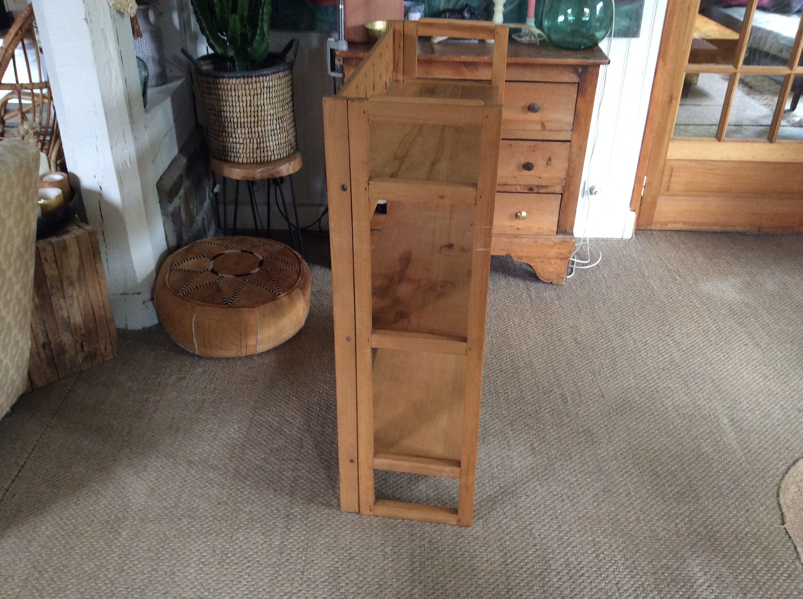 Wooden shelf