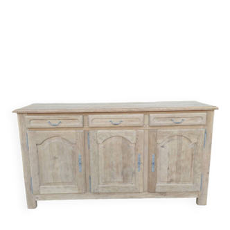 Beau buffet 3 portes chêne massif