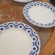 Set of 5 plates Badonviller model Azur