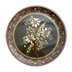 Plat décor floral