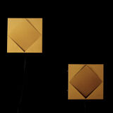 Golden wall light Raak