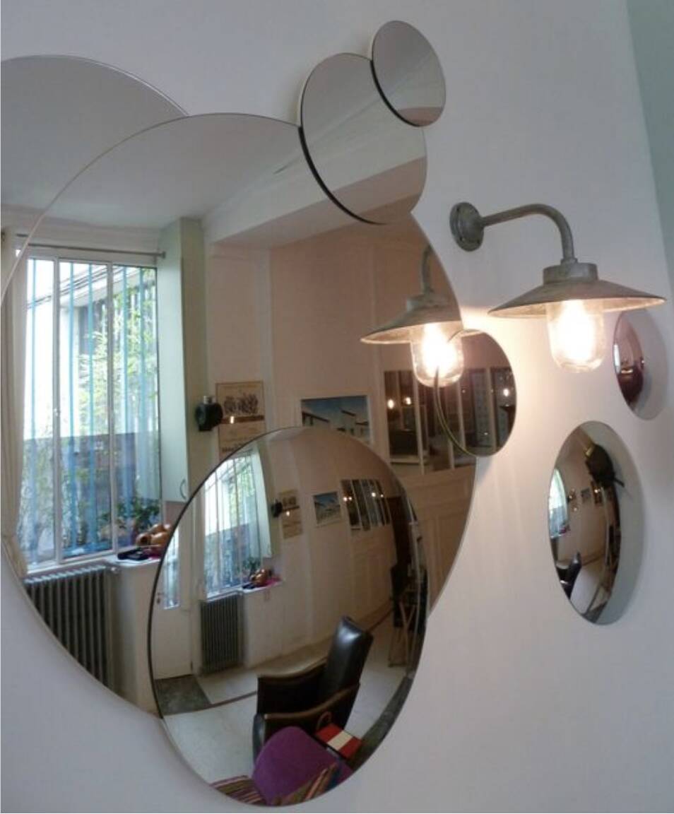 Roche Bobois Mirror Model “Aqua” Original Work