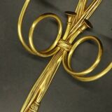 Paire d'appliques aux cors de chasse style Louis XVI - Hettier & Vincent