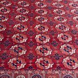 Ancient carpet Bukhara tekke 234x310