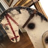 Ancien jouet cheval en bois