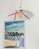 Vintage ceramic pendant lamp