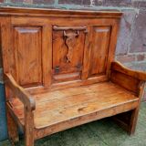 Fireplace bench