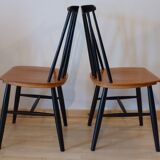 Pair of chairs Fanett design Ilmari Tapiovaara