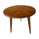 Table low tripod vintage inlaid