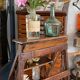 Escabeau bois vintage