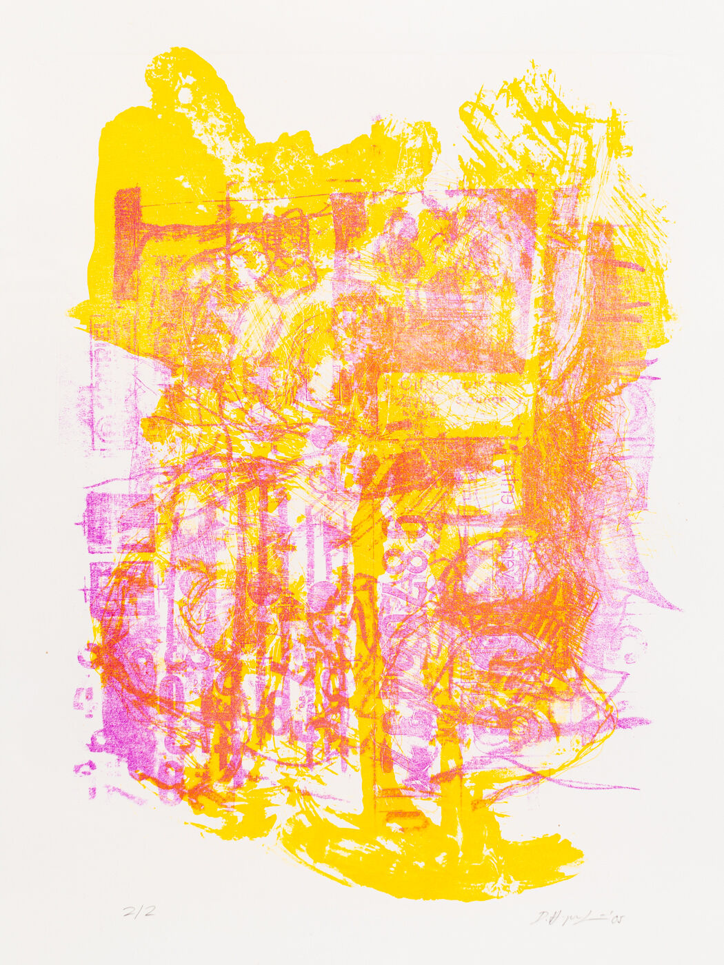 Headline: Trojanische Helden, Color Lithograph, 41 x 51 cm