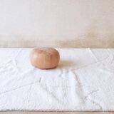 Moroccan White Rug - 350 x 255 cm