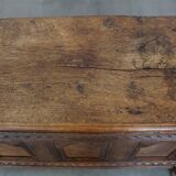 Antique 17th-Century Chest/Bench with an Original Working Lock