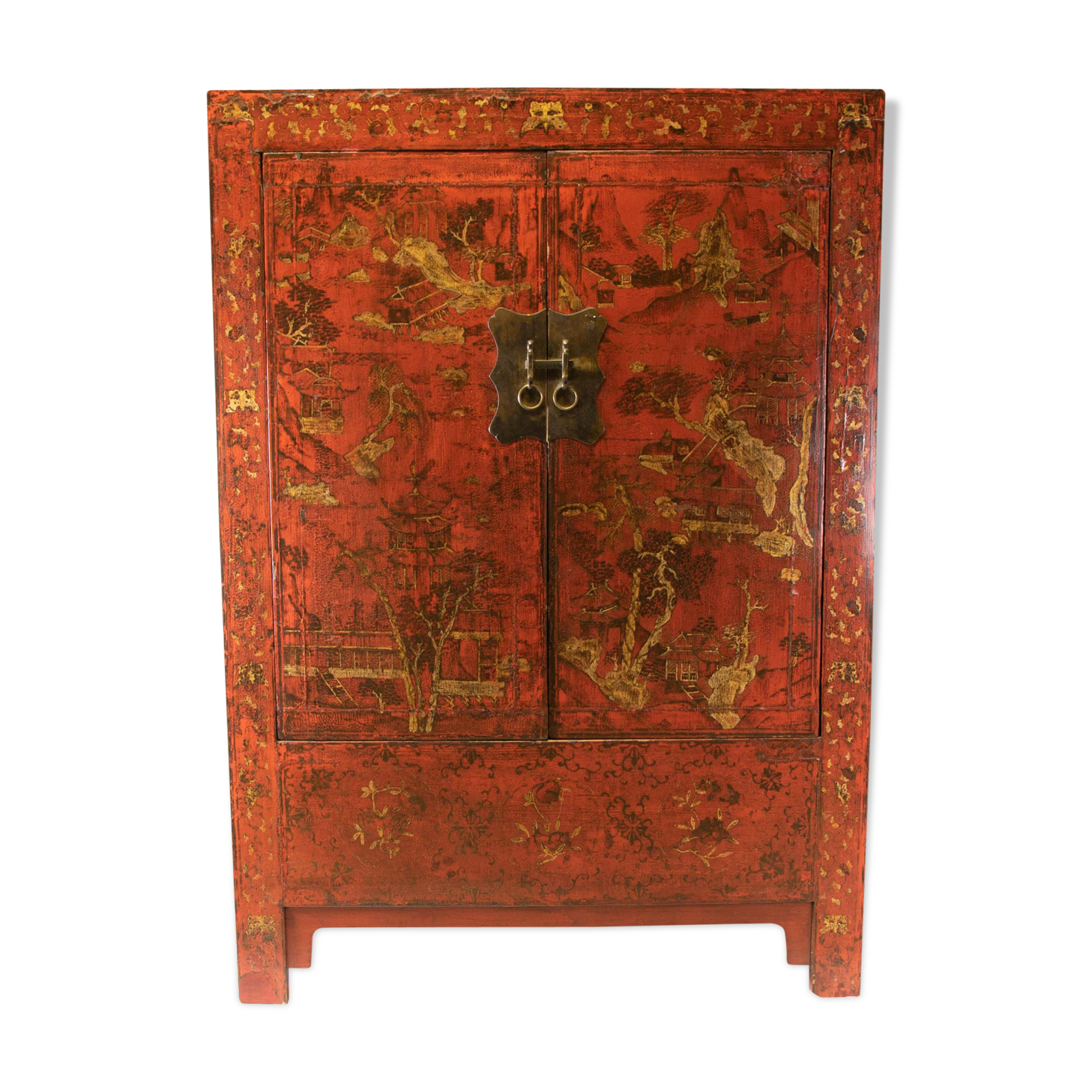 Painted Chinese cabinet