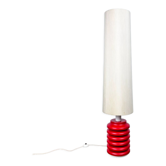 Vintage XL red floor lamp