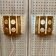 A pair of large scandinavian design wall lights from the 1950s.