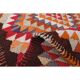 1970s Vintage Turkish Hand-Knotted Wool Cotton Orange Runner Rug 85x330