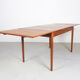 Teak Danish design extendable dining table, 1960's