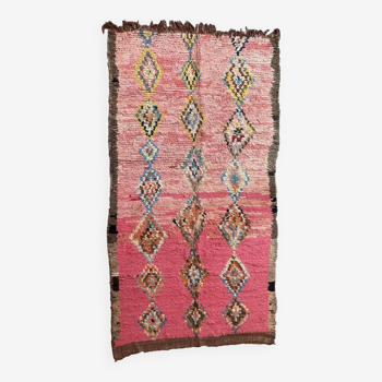 BOUJAD. Vintage Moroccan Rug, 196 x 357 cm