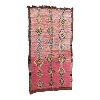 BOUJAD. Vintage Moroccan Rug, 196 x 357 cm