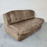Leather sofa vintage design 70s/80s