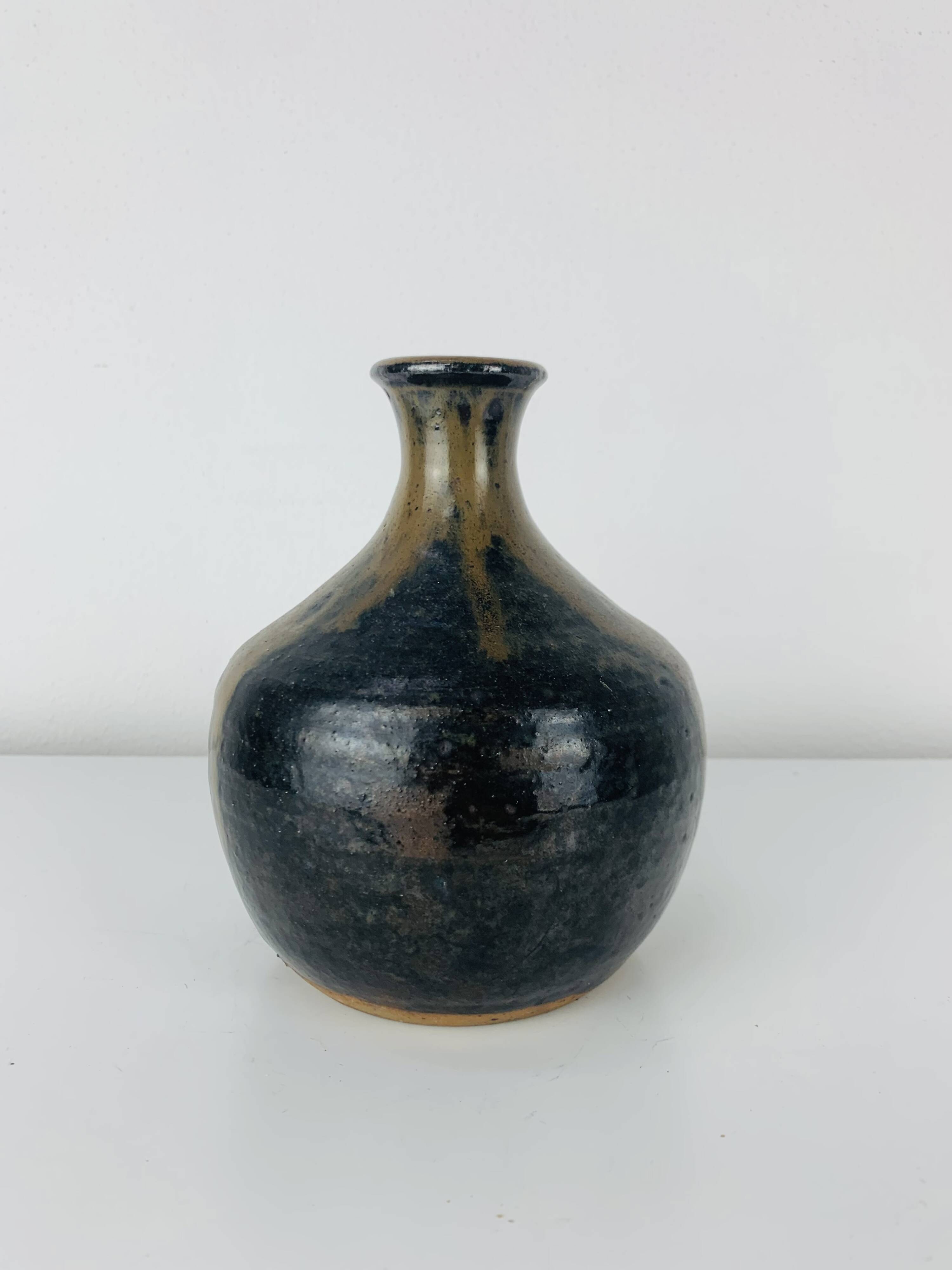 Vintage stoneware vase