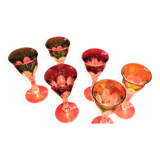Liqueur glasses set of 6