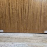 Three fabric lounge chairs 70s