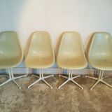 Set of 4 chairs the Fonda - Eames - Herman Miller