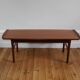 Table basse scandinave vintage teck, 1960