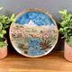 Decorative plate Jean-Claude Malarmey – Porcelain landscape decoration