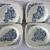 11 Terre de Fer Clairefontaine Renaissance 19th Century Plates