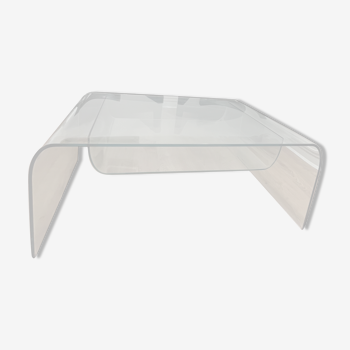 Table basse en verre