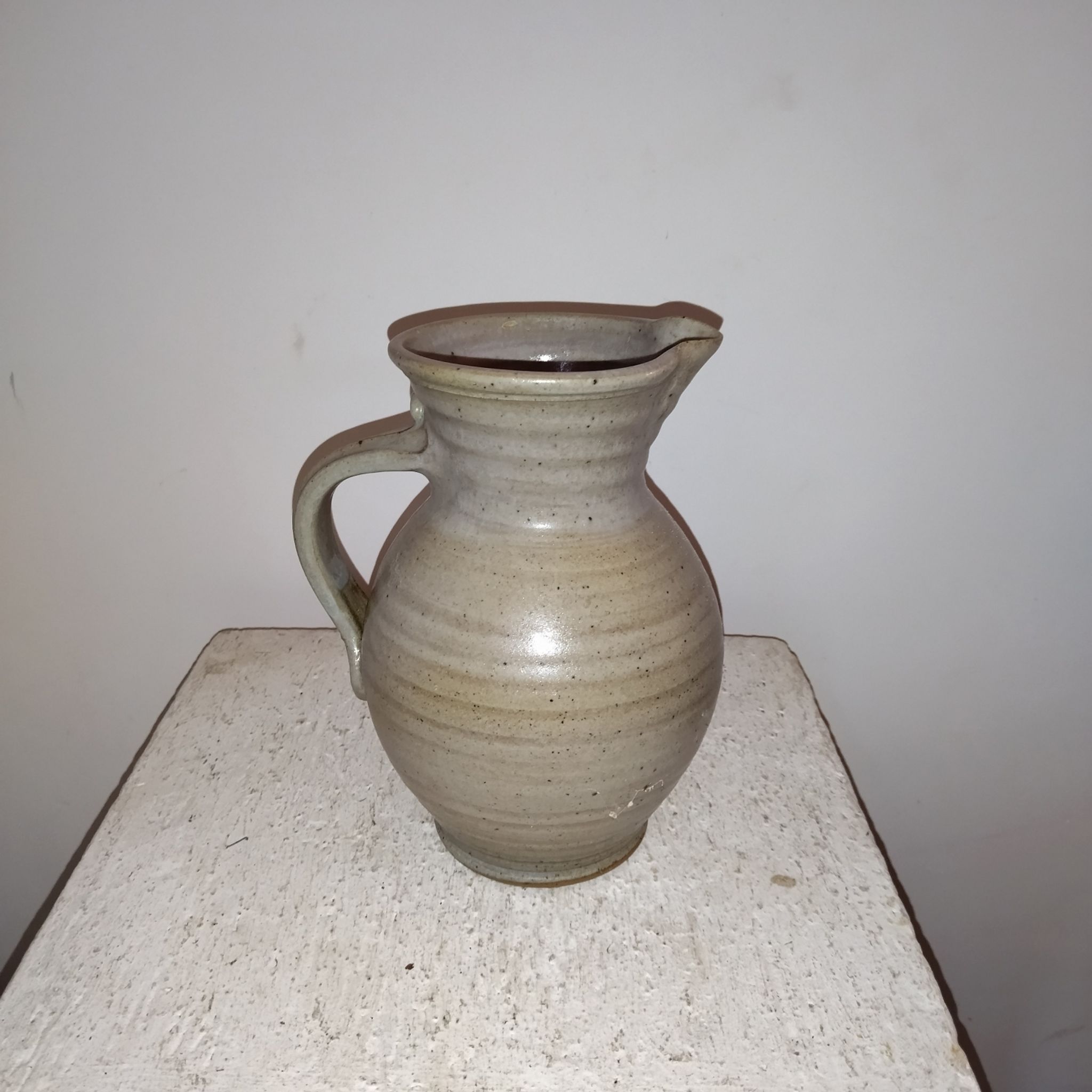 Vase pichet grès Gustave Tiffoche La Borne