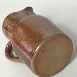 Small brown pitcher