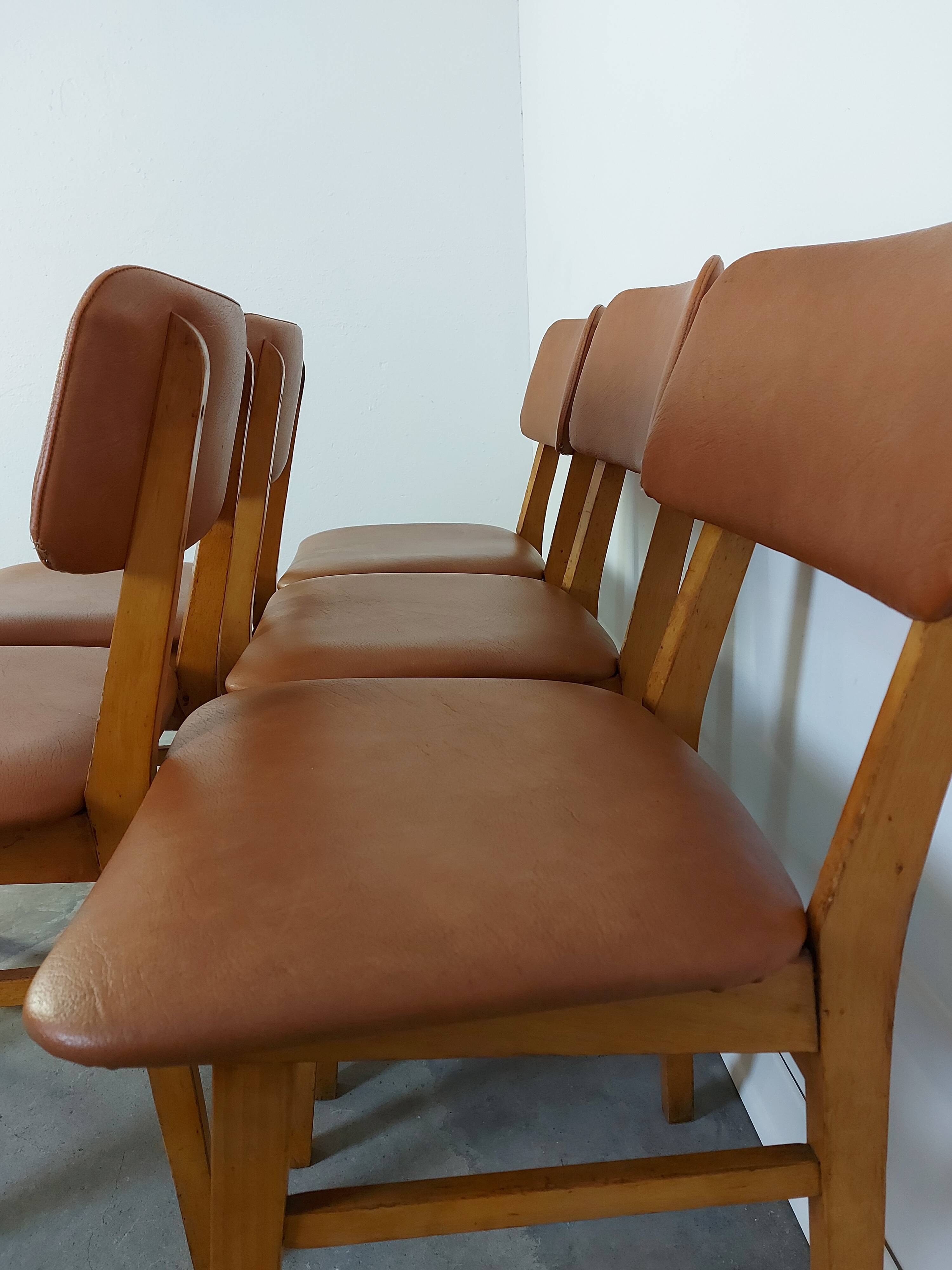 Dining Chair, 1970s, Set of 6
