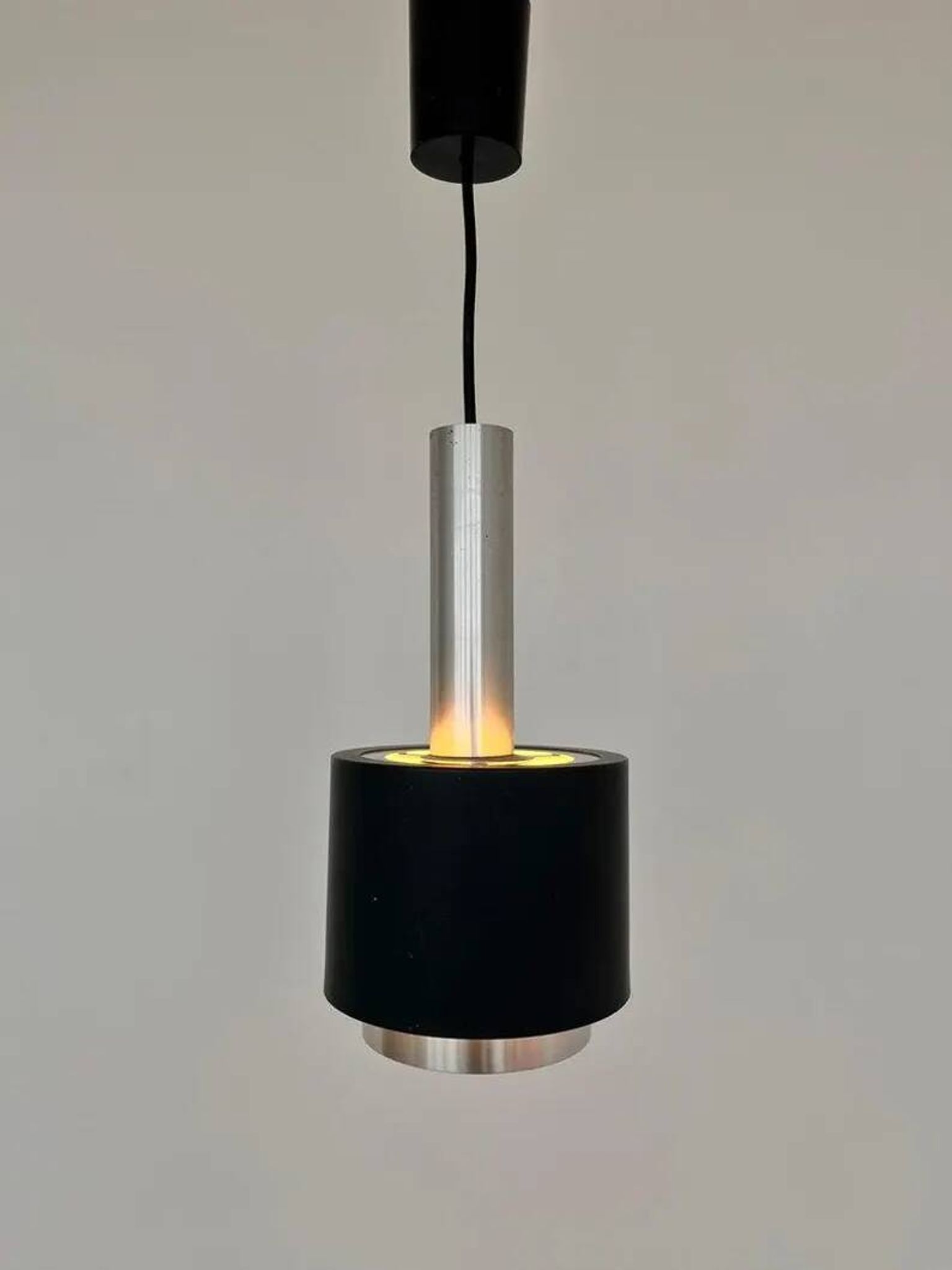 Pair of Midcentury Pendants Doria Leuchten, Germany, 1970s