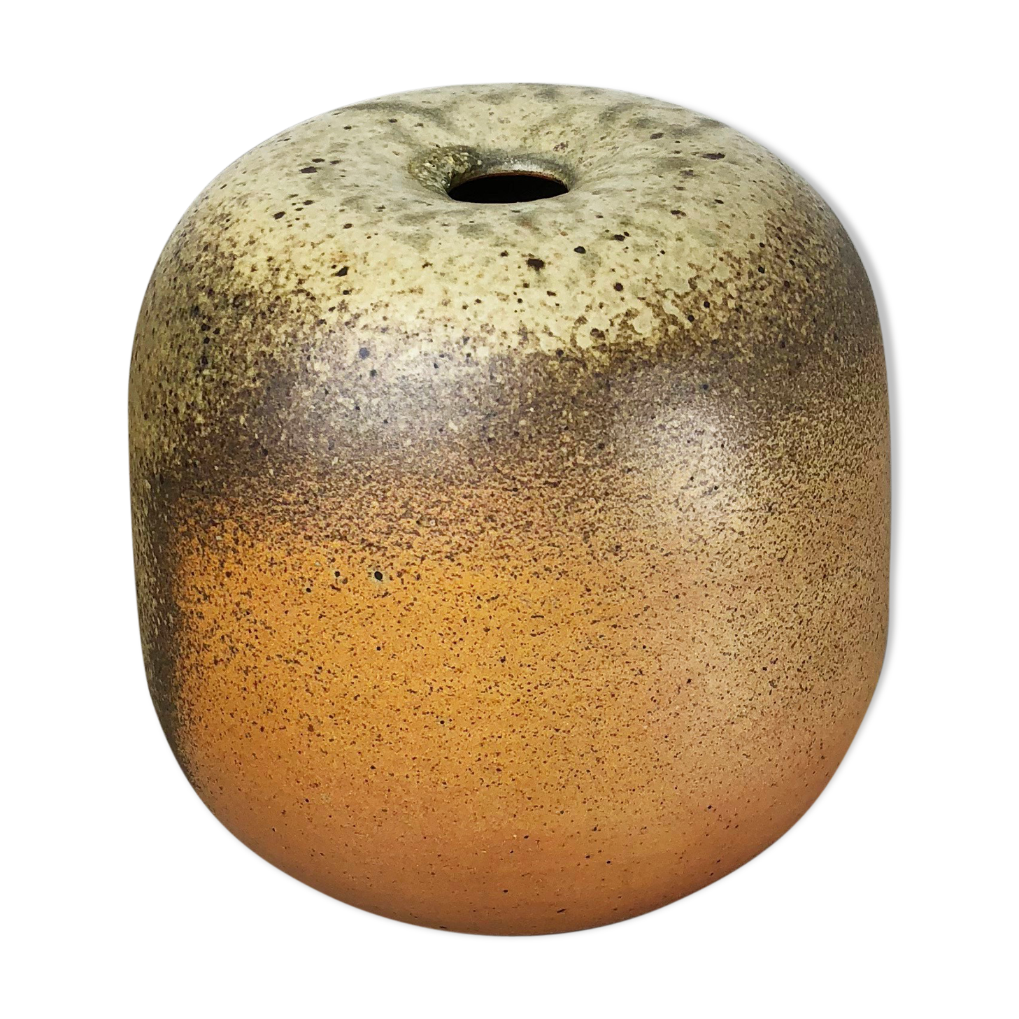Abstract Ceramic Studio Pottery Vase Object Horst Kerstan, Kandern Germany 1980s