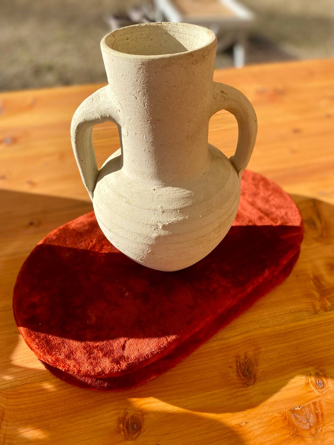 Vintage ceramic amphorae