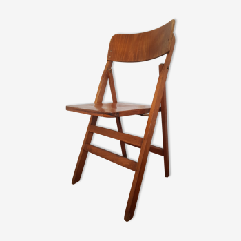Wooden folding chair 50s