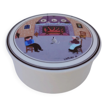 Boîte en porcelaine, Villeroy & Boch, Laplau