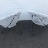 Armchair "Circle chair" by Jean Royère France 1950