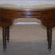 Bureau Kidney de Campagne Militaire Regency de Gillow's of Lancaster avec Galerie en Laiton