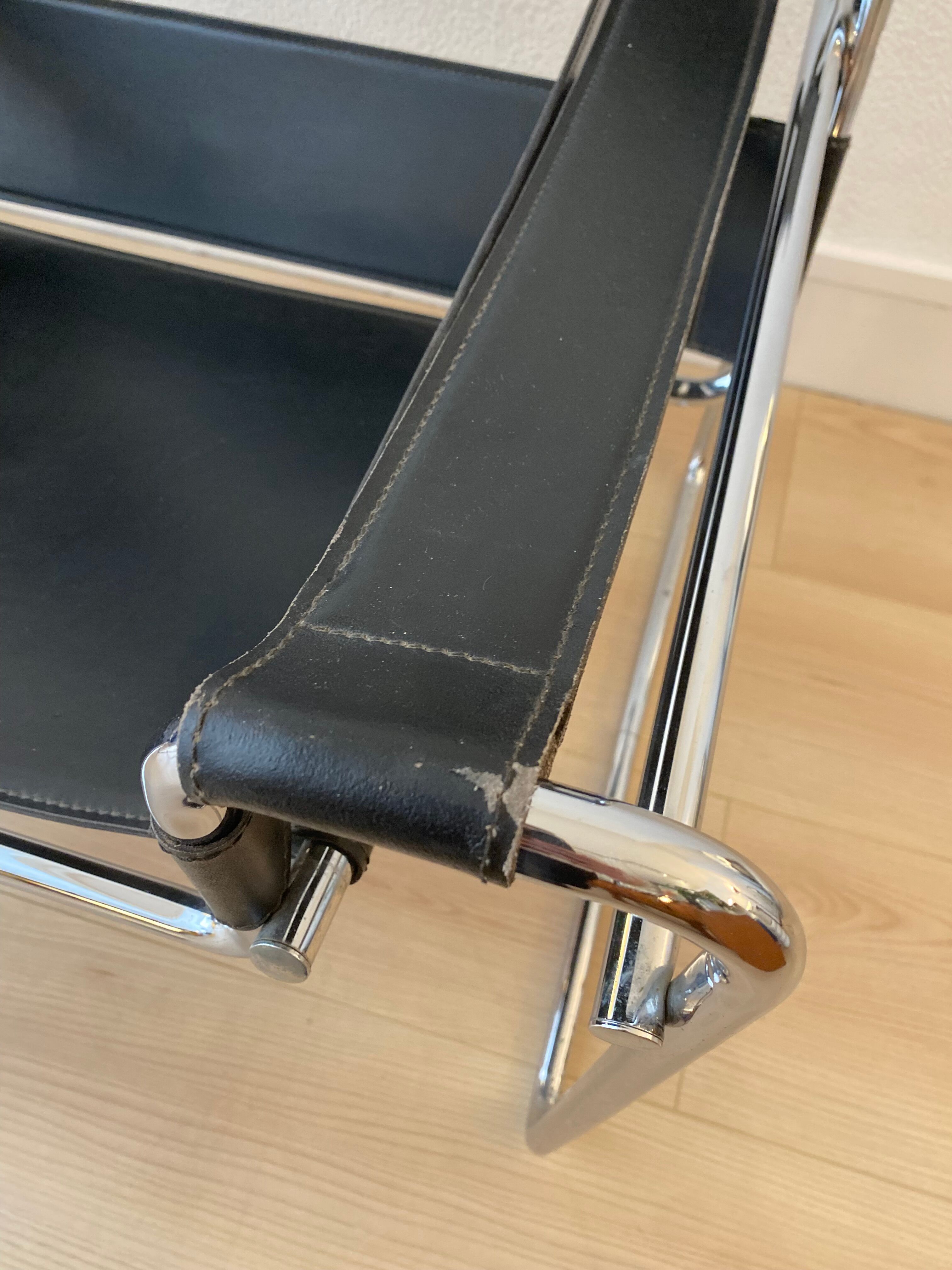 Fauteuil Wassily par Marcel Breuer